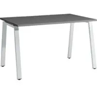 Schäfer Shop Bureautafel Start Off, A-poot, rechthoek, staal/hout, B 1200 x D 800 x H 735 mm, grafiet