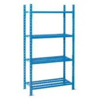 MANORGA Legbordstelling-basissectie, m. 4 draadrooster-legborden, B 1010 x D 500 x H 2000 mm