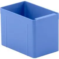 Ssi Inzetbak, polystyreen, L 137 x B 87 x H 96 mm, blauw, 16 st.