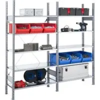 Ssi Legbordstelling FBR 2200, 1 basissectie en 3 aanbouwsecties, H 2013 x B 4130 x D 600 mm