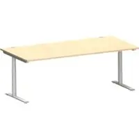 Schäfer Shop bureau MODENA FLEX, 2000 x 1000 mm, esdoorn
