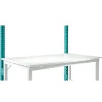 Manuflex opbouwframe, voor basistafels Universal/Profi Speciaal, bruikbare hoogte 600 mm, waterblauw