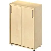 Schäfer Shop schuifdeurkast TETRIS WOOD, 3 OH, B 800 mm, hoogte incl. glijders, ahorn decor