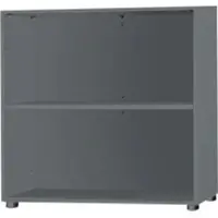 Schäfer Shop stellingkast, 2 OH, B 800 x D 420 x H 788 mm, grafiet