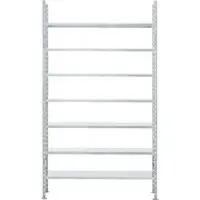 Ssi Archiefrekken, basisvak, 7 etages, breedte 995 x diepte 600 mm, verzinkt