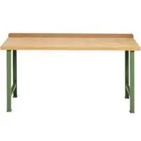 Schäfer Shop TOP-werkbank basiseenheid, basisuitvoering, groen, B 1500 mm