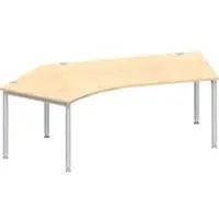 Schäfer Shop Hoekbureautafel MODENA FLEX 135°, aanbouw links, esdoorn