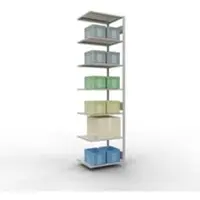 Schulte Lagertechnik - stapelbak met lengtebout - 3000x750x600 mm, type 150 kg