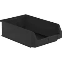 Ssi Magazijnbak LF 532 - ESD-geleidend - L 500 x B 312 x H 200 mm - 23,5 l - zwart