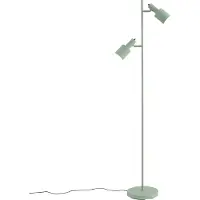 QAZQA Moderne vloerlamp groen 2-lichts - Stijn