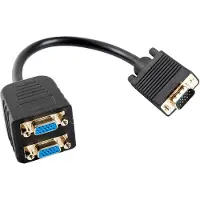Lanberg Verlengkabel VGA Lanberg AD-0020-BK 0,2 m