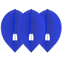 L-Style Champagne L2 Teardrop Blue - Dart Flights