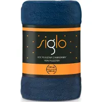 Faro Fleeceplaid, Blauw - 150 x 200 cm - Polyester