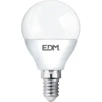 EDM LED Kogellamp P45 E14 5W 6400K 400lm 230V - LED Lampen - Koel Wit - 3-Pack