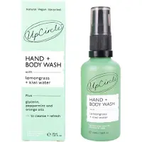 UpCircle - Hand + Body Wash - Upcycled Kiwiwater + Citroengras - Voor Alle Huidtypes - Vegan - Reisformaat - 50 ml