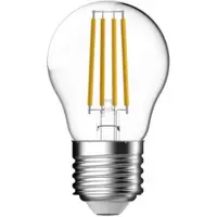 Energetic Energiezuinige LED-lamp, boogvorm, fitting E27, 4,8W, 2700K, 230V - Helder - Dimbaar - Warm wit