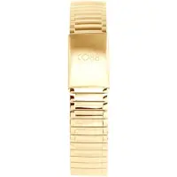 CO88 Collection Horlogeband 5-MTS002 Rekbare Stalen Horlogeband - Ø18 mm - Goudkleurig