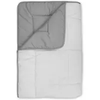 Walra Dekbed zonder overtrek Travel - 240x200 - 100% Polyester - Licht Grijs / Antraciet