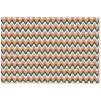 MuchoWow Deurmat 60x40 cm - Droogloopmat Retro - Disco - Golven - Kleur - Mat voor binnen - Schoonloopmat - Deurmatten met print - Inloopmat