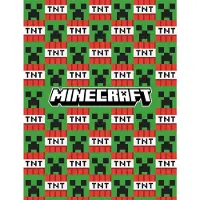 Minecraft Fleece Deken TNT - 130 x 170 cm - Polyester