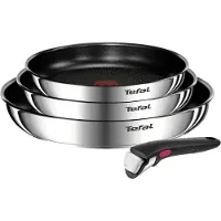Tefal Ingenio Emotion L8974S45 Set van 3 pannen 22/24/28 cm + afneembare handgreep - Inductie
