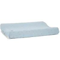Little Dutch Aankleedkussenhoes - Blauw - Essentials