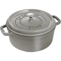 Staub - Cocotte - Graphite-grey - 30 cm