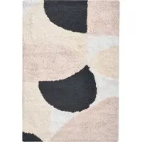 Beliani SANOLI - Badmat - Beige - 60 x 90 cm - Katoen