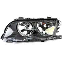 VAN WEZEL KOPLAMP LINKS ZWART tot 8/'02 inclusief stelmotor 0646965 Van Wezel voor o.a. BMW