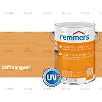 Remmers Long Life Houtbeits UV – saffraangeel – 2,5 Liter – Duurzame houtbescherming met maximale UV-bescherming