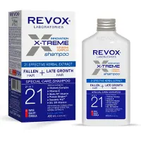 Revox X-TREME Shampoo – Met Biotine & Plantenextracten – Herstellende Shampoo voor Beschadigd en Zwak Haar – 400 ml