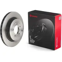 Brembo Remschijf 09A19711 achter, geventileerd, sterk gecarboniseerd, 1 Stuk