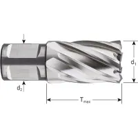 Rotec HSS Kernboor SILVER-LINE, weldon 19, ø38x55 - 536.3801W