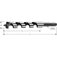 Rotec Slangenboor GOLD-LINE, SDS-plus, ø18x330/400 - 2431805