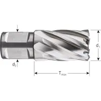 Kippers Rijssen HSS Kernboor SILVER-LINE, weldon 19, ø22x110 - 536.2300W - 536.2300W