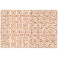 MuchoWow Deurmat 90x60 cm - Droogloopmat Patroon - Retro - Kleur - Mat voor binnen - Schoonloopmat - Deurmatten met print - Inloopmat