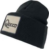 Queen Beanie - Amplified Collection - Patch Beanie - zwart - Maat Standard