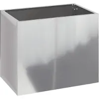 vidaXL Plantenbak Gegevens staal 50 x 32 x 40 cm Gegevens staal
