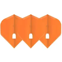 L-Style Champagne Flight L1 Standard Solid Orange - Dart Flights