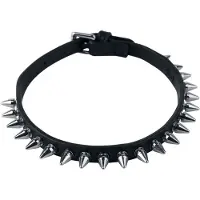 Killstar - Gothic Choker - Spears Choker - zwart - Maat L