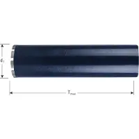 Rotec Diamantboor NAT 71x400xM30 (7)24x2,5x9,0 blauw - 7700713