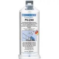 Weicon Easy-Mix PU 240 – 2-componenten polyurethaanlijm – snelhardend – zwart