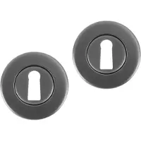 Differnz Deurbeslag | Sleutelrozet | (Rond, RVS, Gun metal)