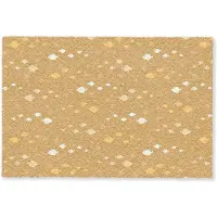 MuchoWow Deurmat 90x60 cm - Droogloopmat Zee - Dieren - Geel - Vissen - Mat voor binnen - Schoonloopmat - Deurmatten met print - Inloopmat