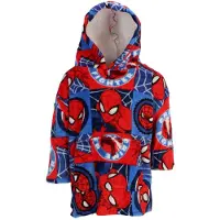 Lilo & Stitch Spider-Man Hoodie deken - Voor kinderen - Rood en blauw