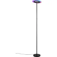 Reality Design vloerlamp Samba zwart RGB