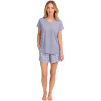 J&j Brothers JJBFH0600 Korte mouwen pyjama voor dames