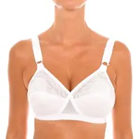 Playtex P0165 damesbeha van kant zonder draad en zonder vulling voor een natuurlijke ondersteuning van de buste