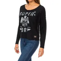 Superdry Colorado Franje G60000GN Sweater met lange mouwen voor dames