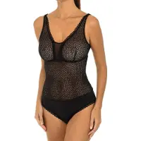 Dim Daily Glam Trendy kanten bodysuit met bandjes D07M7 vrouw